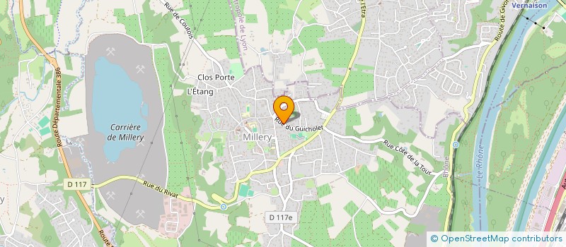 localisation de l'entreprise MADAME CAROLINE PINGEOT  VINETS