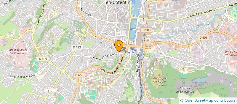 localisation de l'entreprise MADAME CAROLINE PLANQUE  CHERBOURG-EN-COTENTIN