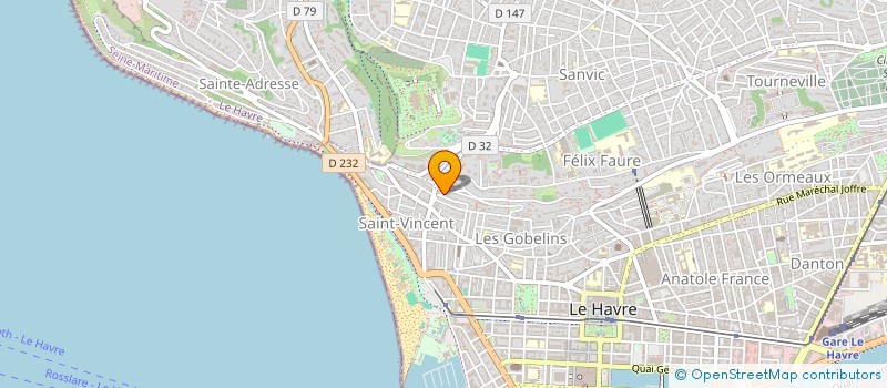 localisation de l'entreprise MADAME CAROLINE POIZAT à LE HAVRE