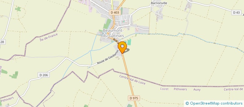 localisation de l'entreprise MADAME CAROLINE POLAILLON  BEAUMONT-DU-GATINAIS