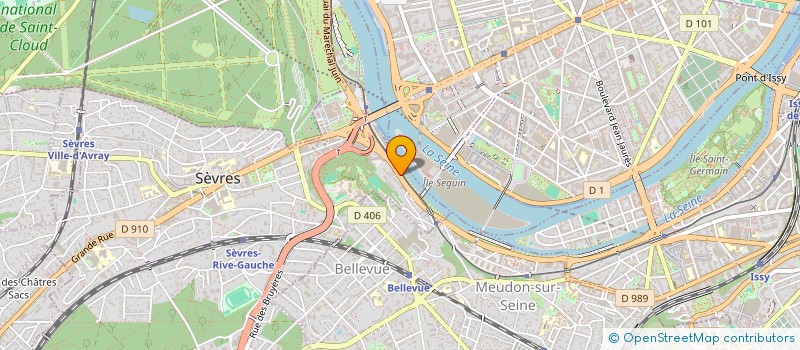localisation de l'entreprise MADAME CAROLINE POLPRE à SEVRES