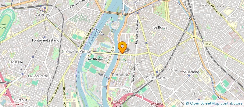 localisation de l'entreprise MADAME CAROLINE PONS  TOULOUSE