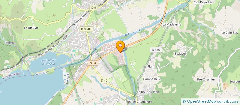 localisation de l'entreprise MADAME CAROLINE PONT  EMBRUN