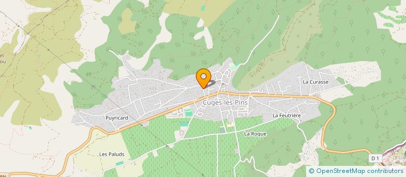 localisation de l'entreprise MADAME CAROLINE PORRI  CUGES-LES-PINS