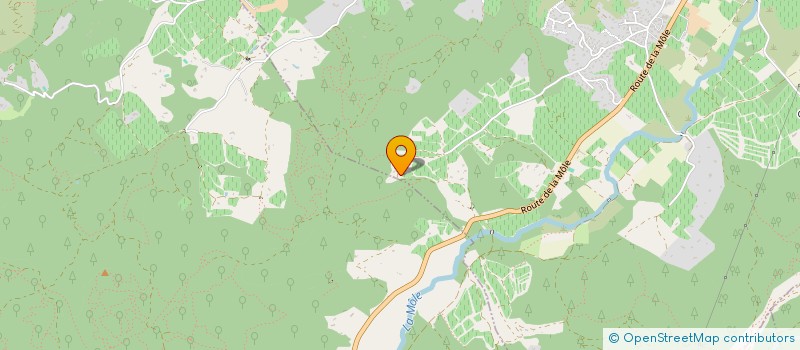 localisation de l'entreprise MADAME CAROLINE PORTET à COGOLIN