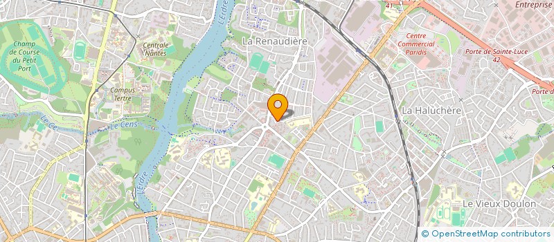 localisation de l'entreprise MADAME CAROLINE POURRET  NANTES
