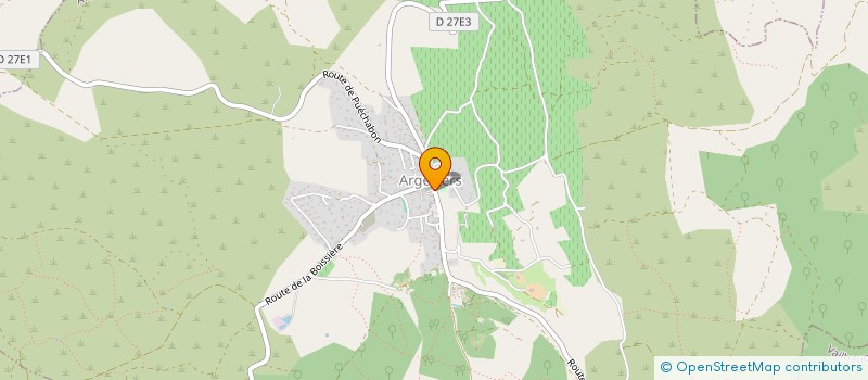 localisation de l'entreprise MADAME CAROLINE PRADERES  ARGELLIERS