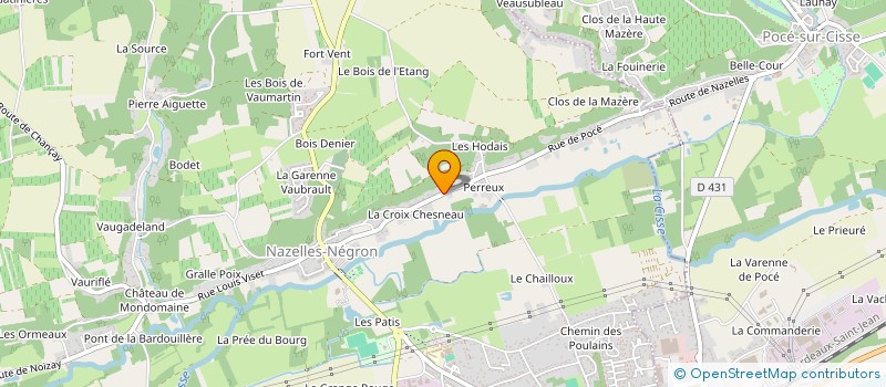 localisation de l'entreprise MADAME CAROLINE PRESBER à NAZELLES-NEGRON