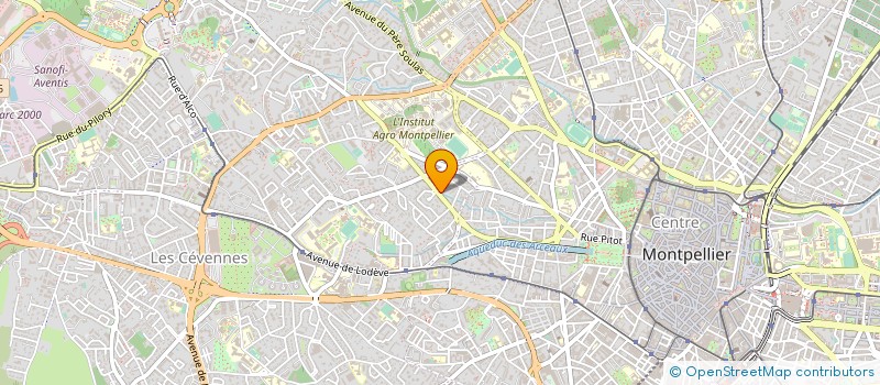 localisation de l'entreprise MADAME CAROLINE PRUCHE à MONTPELLIER