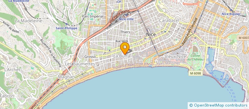 localisation de l'entreprise MADAME CAROLINE PSILLIARY à NICE