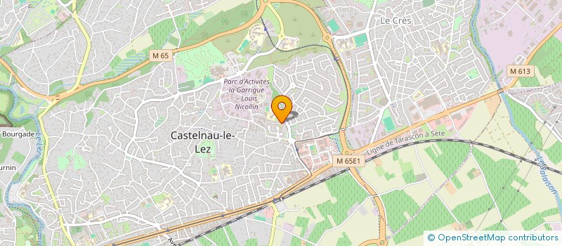 localisation de l'entreprise MADAME CAROLINE QUILIS à CASTELNAU-LE-LEZ