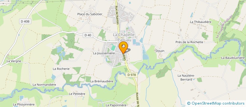 localisation de l'entreprise MADAME CAROLINE QUINT  PALLUAU