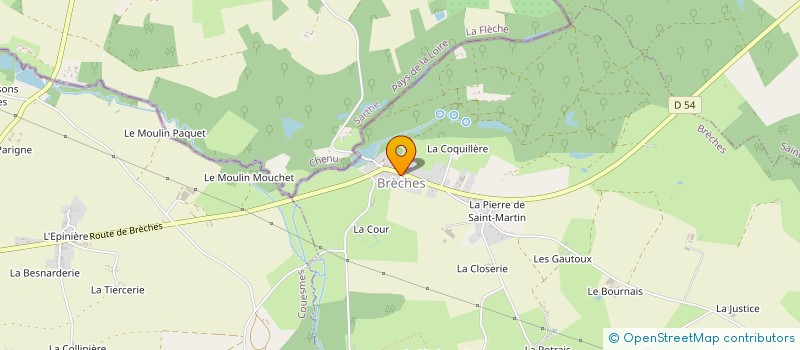 localisation de l'entreprise MADAME CAROLINE RABOT  BRECHES