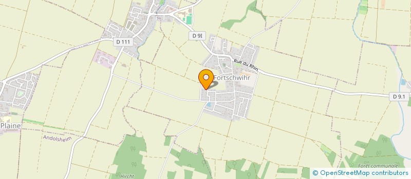 localisation de l'entreprise MADAME CAROLINE RAINERI  FORTSCHWIHR