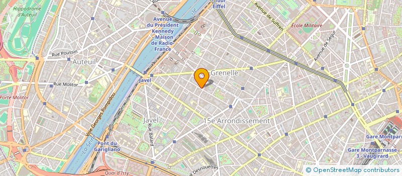 localisation de l'entreprise MADAME CAROLINE RAINETTE  PARIS