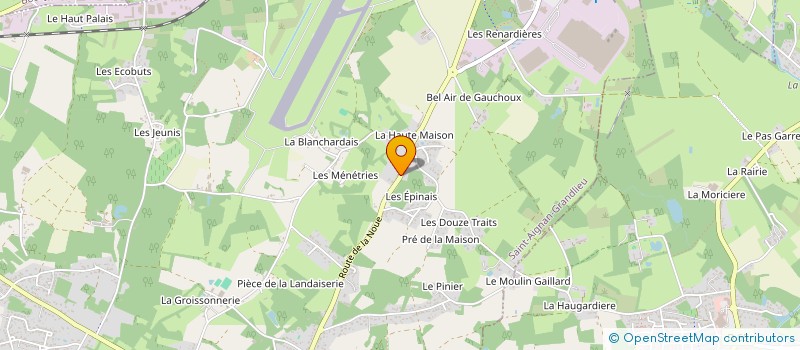 localisation de l'entreprise MADAME CAROLINE RAISON  SAINT-AIGNAN-GRANDLIEU