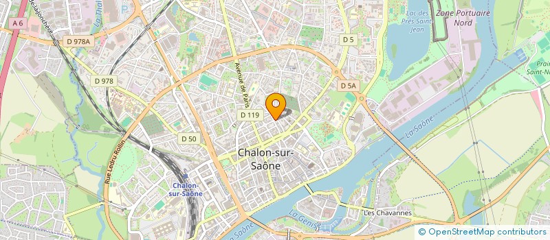 localisation de l'entreprise MADAME CAROLINE RAMIREZ  CHALON-SUR-SAONE