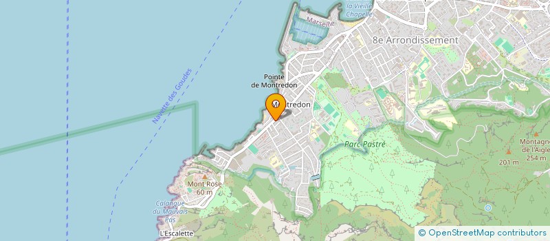 localisation de l'entreprise MADAME CAROLINE RAMIREZ  MARSEILLE 8