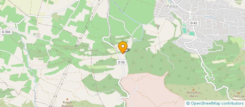 localisation de l'entreprise MADAME CAROLINE RANZA  PALAJA