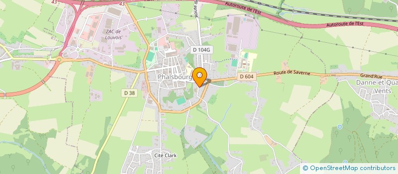 localisation de l'entreprise MADAME CAROLINE REEB  PHALSBOURG