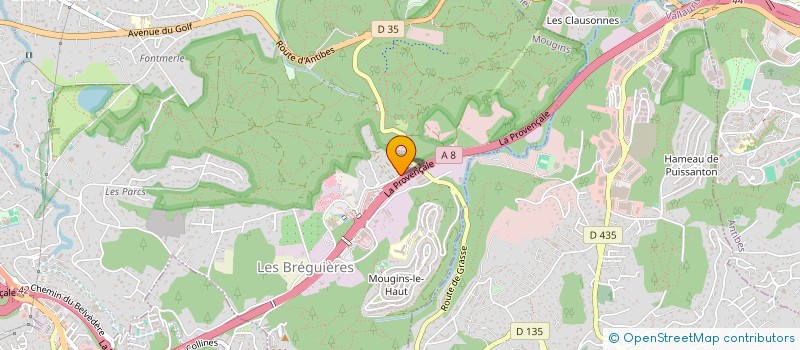 localisation de l'entreprise MADAME CAROLINE REINHARD  MOUGINS