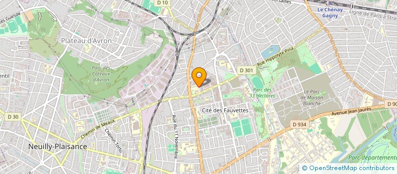 localisation de l'entreprise MADAME CAROLINE REMM à NEUILLY-SUR-MARNE