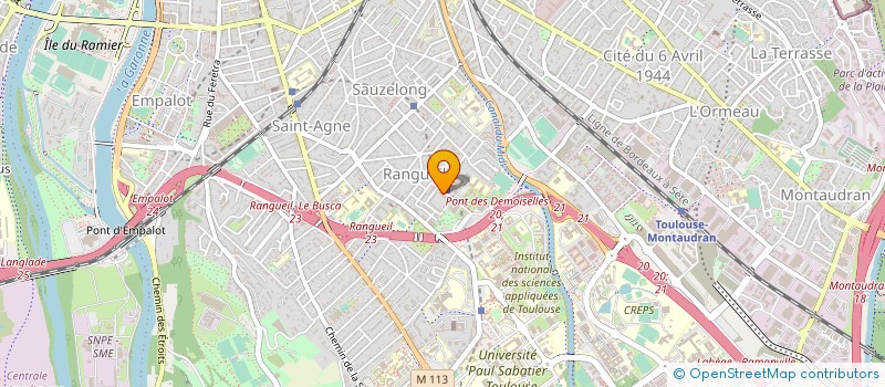 localisation de l'entreprise MADAME CAROLINE RENARD à TOULOUSE
