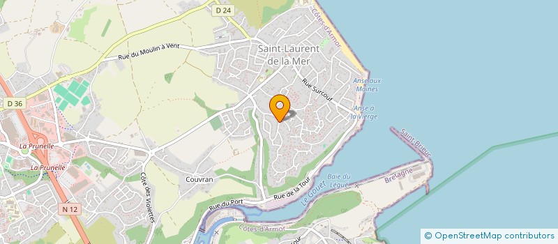localisation de l'entreprise MADAME CAROLINE RENAULT à PLERIN