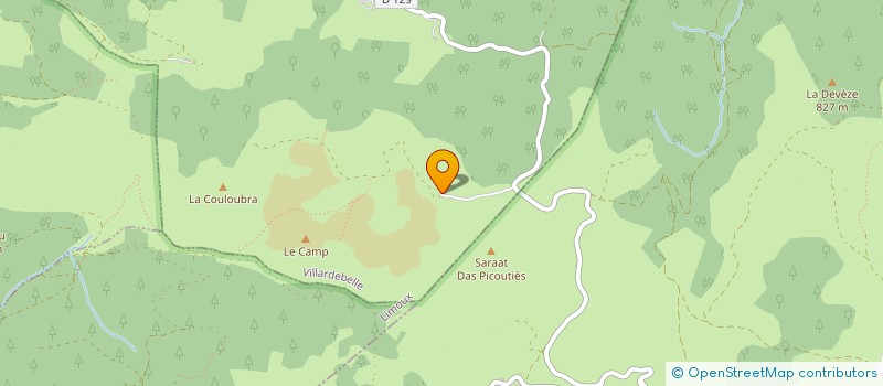 localisation de l'entreprise MADAME CAROLINE REVOIL  VILLARDEBELLE