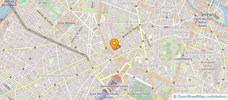 localisation de l'entreprise MADAME CAROLINE RICHARD à PARIS