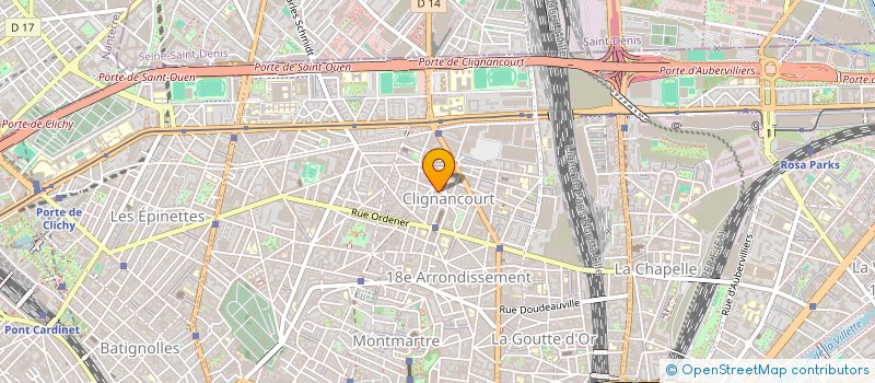 localisation de l'entreprise MADAME CAROLINE RICHARDSON  PARIS