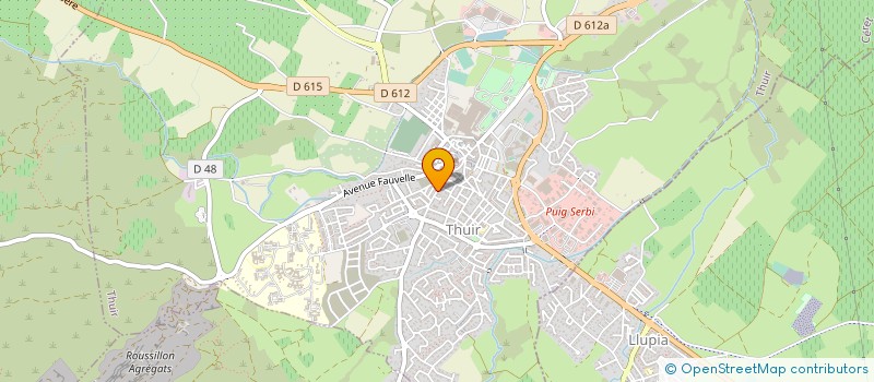 localisation de l'entreprise MADAME CAROLINE RIERE  LLUPIA