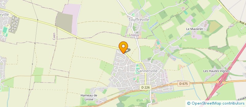 localisation de l'entreprise MADAME CAROLINE RIET  SANNERVILLE