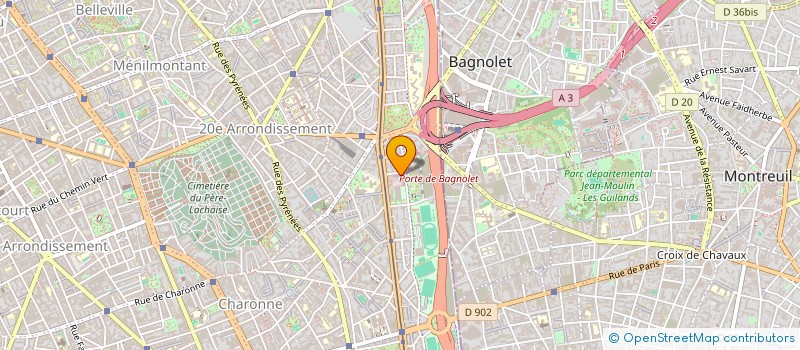 localisation de l'entreprise MADAME CAROLINE RINVILLE  PARIS