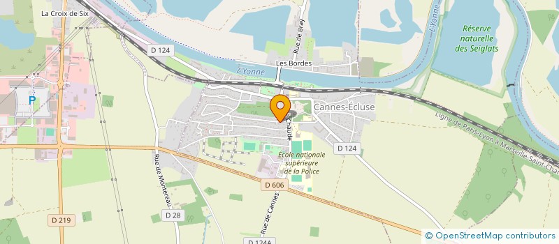 localisation de l'entreprise MADAME CAROLINE RIVET  DORMELLES