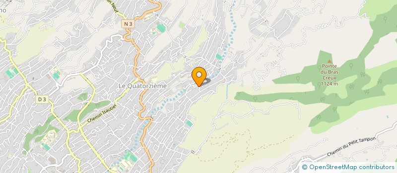 localisation de l'entreprise MADAME CAROLINE RIVIERE  SAINT-DENIS