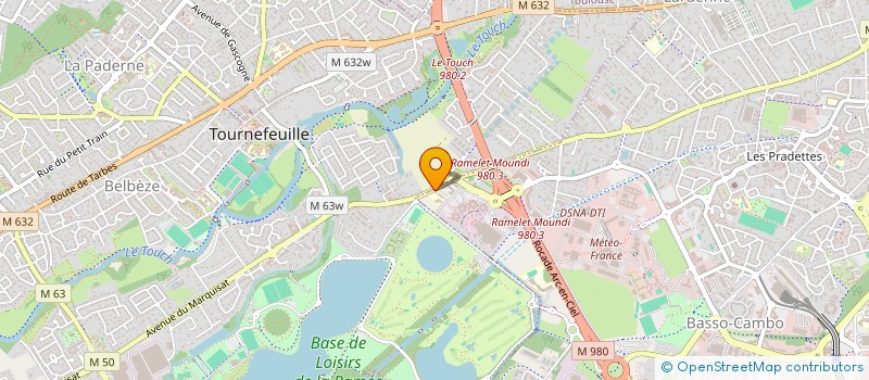 localisation de l'entreprise MADAME CAROLINE RIVIERE à TOULOUSE