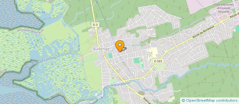 localisation de l'entreprise MADAME CAROLINE ROBIN  AUDENGE