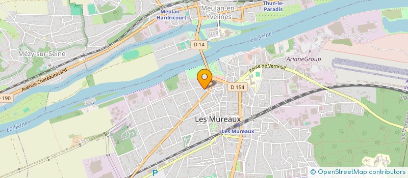 localisation de l'entreprise MADAME CAROLINE ROHMER à LES MUREAUX