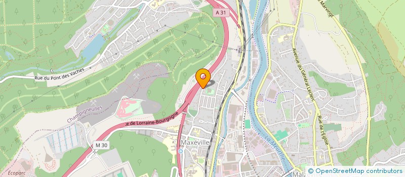 localisation de l'entreprise MADAME CAROLINE ROMERSA  MAXEVILLE