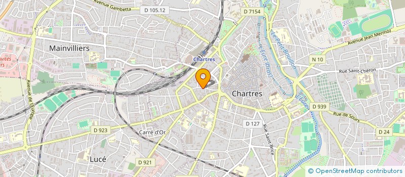 localisation de l'entreprise MADAME CAROLINE ROMETTE à CHARTRES