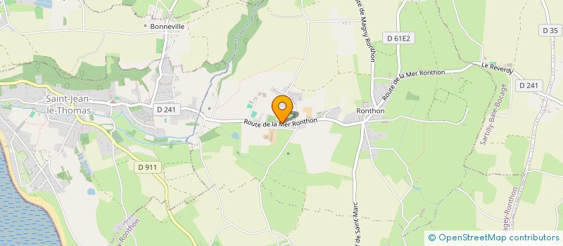 localisation de l'entreprise MADAME CAROLINE ROQUET  DRAGEY-RONTHON