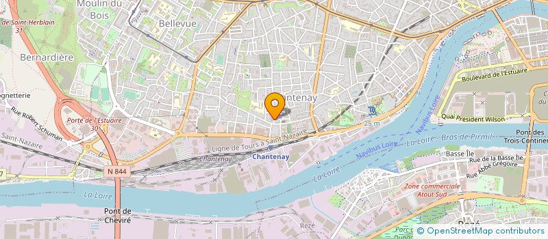 localisation de l'entreprise MADAME CAROLINE ROULIN à NANTES
