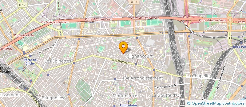 localisation de l'entreprise MADAME CAROLINE ROUSSEAU  PARIS