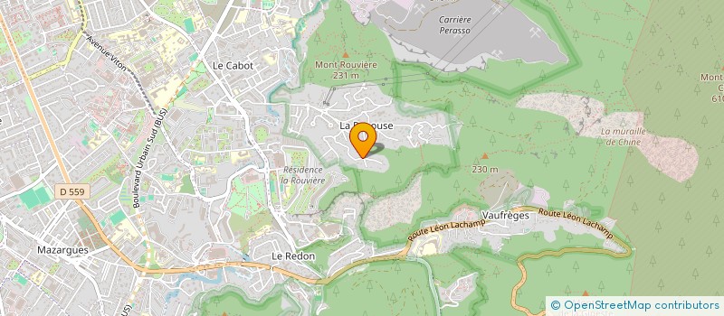 localisation de l'entreprise MADAME CAROLINE ROUSSEL à MARSEILLE