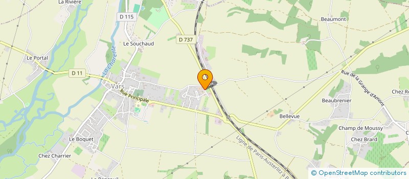 localisation de l'entreprise MADAME CAROLINE ROUX à VARS