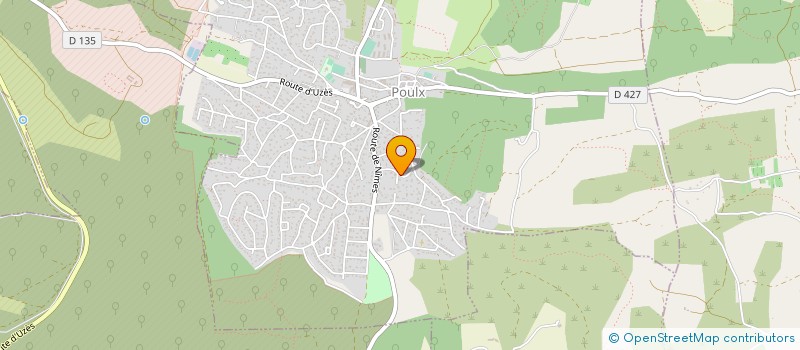 localisation de l'entreprise MADAME CAROLINE ROUX  POULX