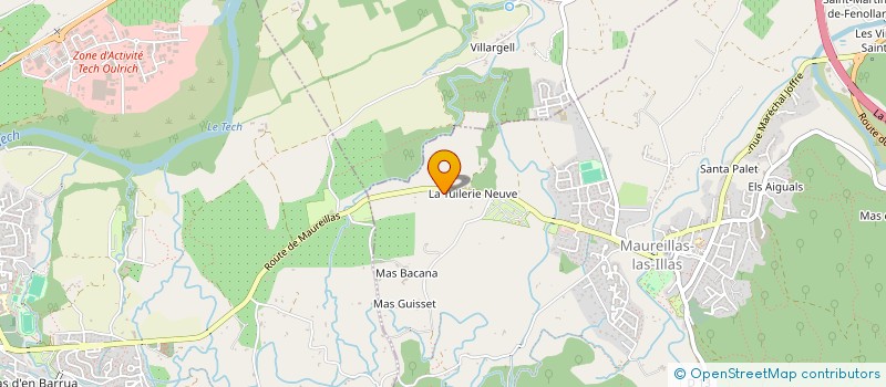 localisation de l'entreprise MADAME CAROLINE ROUYER  MAUREILLAS LAS ILLAS