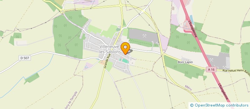 localisation de l'entreprise MADAME CAROLINE ROUZE à VILLENEUVE-LES-SABLONS