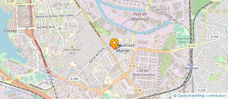 localisation de l'entreprise MADAME CAROLINE ROVEKAMP  BONNEUIL-SUR-MARNE